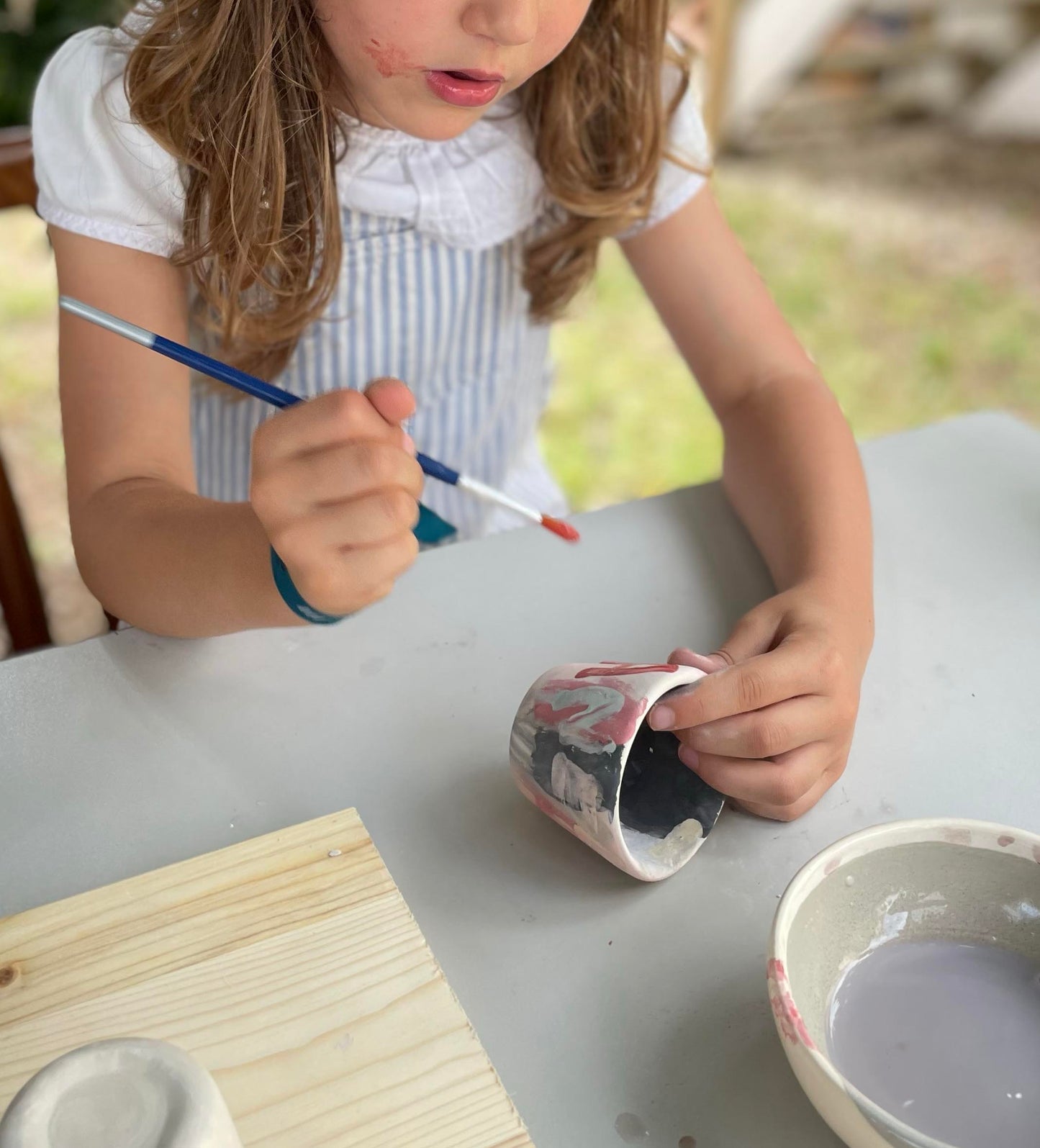 workshop de cerâmica / crianças
