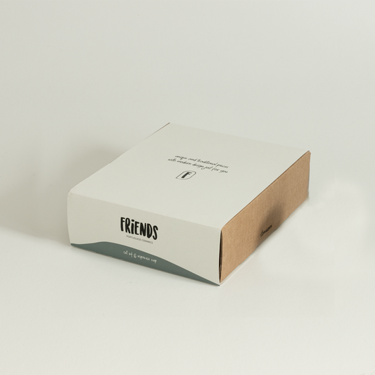 coffee cup gift box 6 units